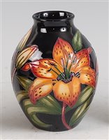 Lot 20 - A limited edition Moorcroft pottery vase in...