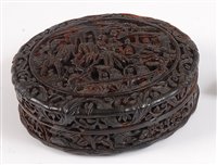 Lot 1302 - A mid-19th century Chinese tortoiseshell snuff...