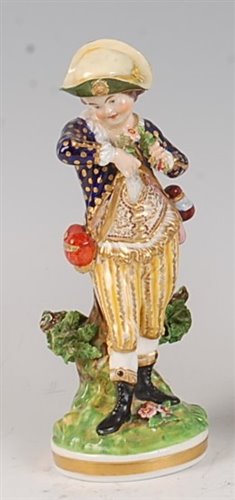 Lot 1097 - An early 19th century Bloor Derby figure of a...