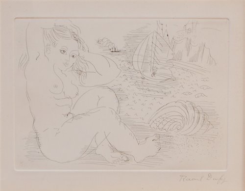 Lot 303 - Raoul Dufy (1877-1953) - La Baigneuse (Sea...