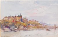 Lot 344 - Conrad Carelli (1869-1956) - The River Danube...