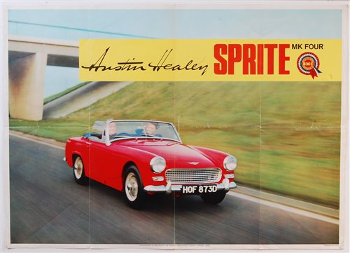 Lot 207 - A 1960s colour lithographic advertising poster...