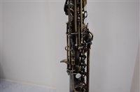 Lot 505 - A cased lacquered straight Soprano saxophone,...