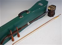 Lot 510 - A cased Chinese two-stringed bowed Erhu with...
