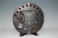Lot 58 - An Ekco Type A22 circular bakelite radio,...