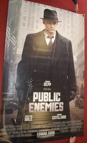 Lot 533 - A vinyl film banner for Public Enemy, 2009,...