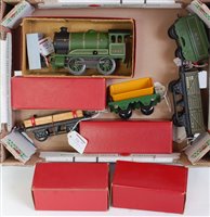 Lot 512 - Hornby 1952-4 No. 501 loco and tender LNER...