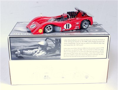 Lot 2507 - A GMP 1:18 scale model of a Maclaren M8B low...