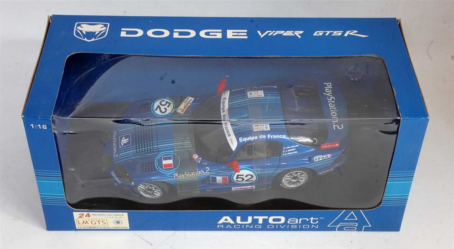 Lot 2508 - An Autoart Racing Division 1:18 scale model