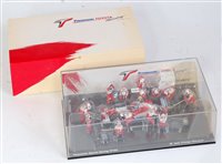 Lot 2555 - A Minichamps 1:43 scale Panasonic Toyota...