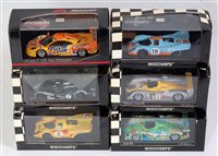 Lot 2575 - Six various boxed Minichamps 1:43 scale high...