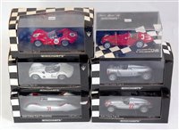 Lot 2578 - Six various plastic cased Minichamps 1:43...