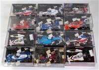 Lot 2580 - Twelve various plastic cased Minichamps 1:43...