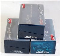 Lot 2597 - Three various boxed GMP 1:43 scale Jerry Grant...