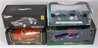 Lot 2603 - Four various boxes 1:18 scale classic car...