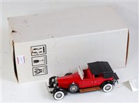 Lot 2605 - Three various boxed Franklin Mint 1:24 scale...