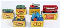 Lot 2332 - Six various boxed Matchbox 1:75 series...