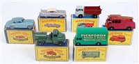 Lot 2333 - Six various boxed Matchbox 1:75 series...