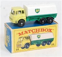 Lot 2342 - A Matchbox 1:75 series No. 25 BP tanker...