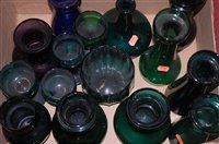 Lot 62 - A box of miscellaneous glassware to include...
