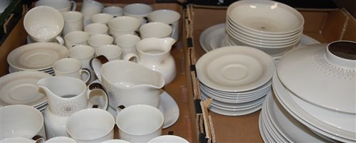Lot 74 - An extensive Royal Doulton part tea and dinner...