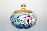 Lot 241 - A Moorcroft Hibiscus pattern bowl, with...