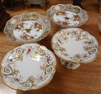 Lot 150 - A pair of 19th century Meissen porcelain...