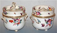 Lot 152 - A pair of 19th century Copelands ice pails and...
