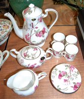 Lot 164 - An Aynsley four place setting coffee service...