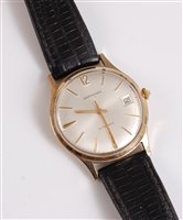 Lot 374 - A gentleman's 18ct gold Automatic wristwatch...