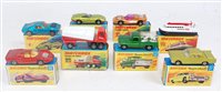 Lot 2353 - A Matchbox Superfast boxed diecast group,...