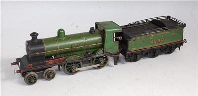 Lot 343 - French Hornby pair 2' radius electric points...