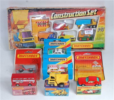 Vintage matchbox 2024 construction set