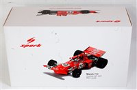Lot 2618 - A Spark Models 1:18 scale model of a March 711...