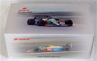 Lot 2622 - A Spark Models 1:18 scale model of a Benetton...