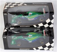 Lot 2645 - A Minichamps 1:18 Jordan Ford 191 boxed F1...