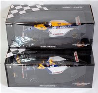 Lot 2648 - A Minichamps 1:18 scale World Champions...