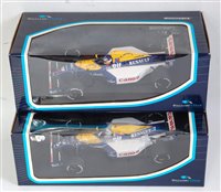 Lot 2655 - A Minichamps boxed 1:18 scale Williams Renault...