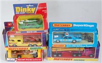 Lot 2365 - A Matchbox King Size and Dinky Toys boxed...