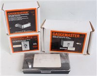 Lot 298 - Box containing 3 Gauge Master items and a mini-...