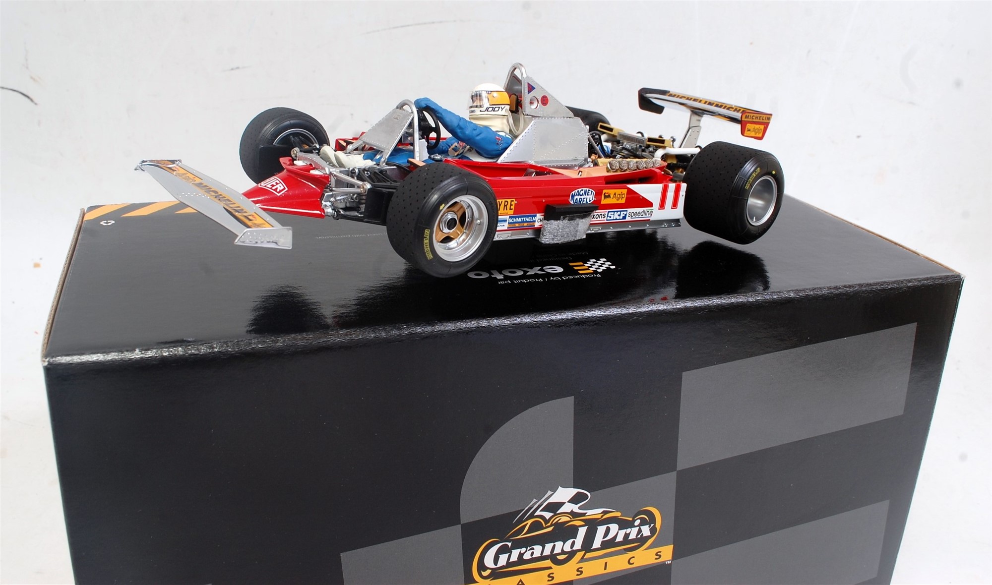 1円〜 破損 エグゾト 1⁄18 フェラーリー 312T4 #12 1円〜 破損 エグゾト