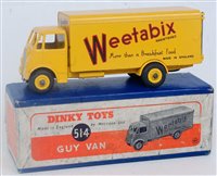 Lot 1967 - A Dinky Toys No. 514 Weetabix guy van...