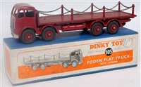 Lot 1969 - A Dinky Toys No. 505 Foden flat truck with...