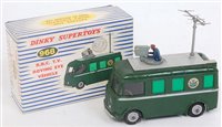Lot 1985 - A Dinky Toys No. 968 BBC TV roving eye vehicle...