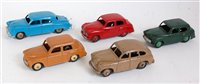 Lot 1987 - Five various loose and playworn Dinky Toy...