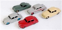 Lot 1989 - Five various playworn Dinky toy diecasts to...