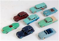 Lot 1991 - Eight various loose playworn Dinky Toy and...