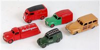 Lot 1992 - Five various loose and playworn Dinky Toy...
