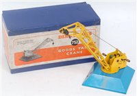 Lot 1999 - A Dinky Toys No. 752 Goods Yard crane,...