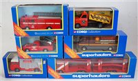 Lot 2693 - Ten various boxed Corgi Toys Super Haulers and...